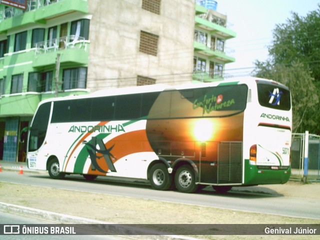 Empresa de Transportes Andorinha 5071 na cidade de Puerto Quijarro, Germán Busch, Santa Cruz, Bolívia, por Genival Júnior. ID da foto: 7853553.