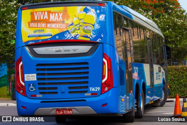 Canasvieiras Transportes 11629 na cidade de Florianópolis, Santa Catarina, Brasil, por Lucas Sousa. Número da foto: #7855666.