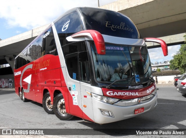 Expresso Gardenia 4300 na cidade de Belo Horizonte, Minas Gerais, Brasil, por Vicente de Paulo Alves. Número da foto: #7853562.