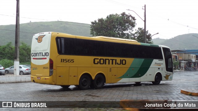 Empresa Gontijo de Transportes 11565 na cidade de Coronel Fabriciano, Minas Gerais, Brasil, por Jonatas Costa da Mata. ID da foto: 7854292.