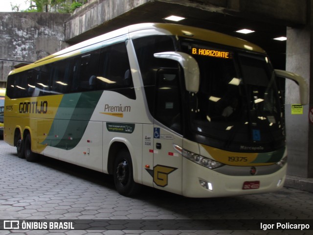 Empresa Gontijo de Transportes 19375 na cidade de Belo Horizonte, Minas Gerais, Brasil, por Igor Policarpo. ID da foto: 7855397.