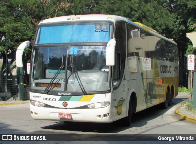 Empresa Gontijo de Transportes 14955 na cidade de São Paulo, São Paulo, Brasil, por George Miranda. ID da foto: 7854546.