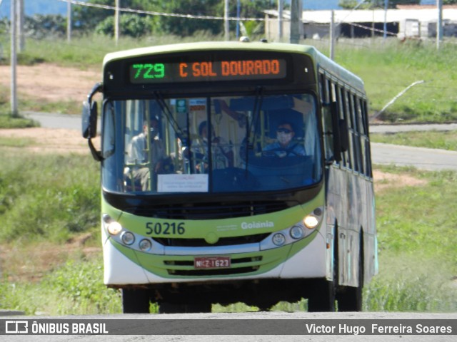 Rápido Araguaia 50216 na cidade de Trindade, Goiás, Brasil, por Victor Hugo  Ferreira Soares. ID da foto: 7854192.