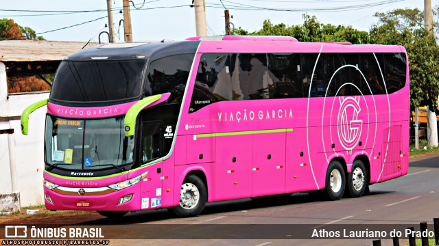 Viação Garcia 7169 na cidade de Barretos, São Paulo, Brasil, por Athos Lauriano do Prado. Número da foto: #7855392.