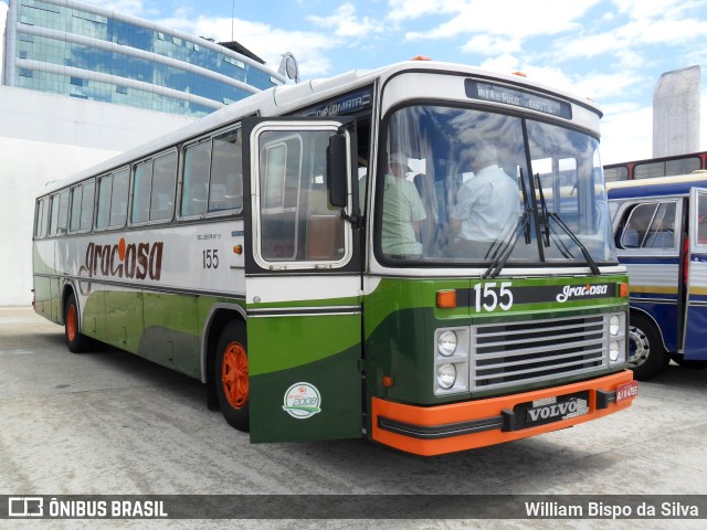 Viação Graciosa 155 na cidade de São Paulo, São Paulo, Brasil, por William Bispo da Silva. Número da foto: #7854980.