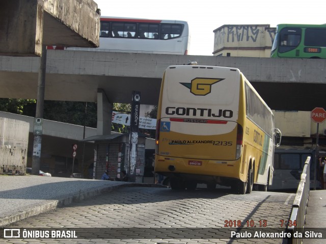 Empresa Gontijo de Transportes 12135 na cidade de Belo Horizonte, Minas Gerais, Brasil, por Paulo Alexandre da Silva. ID da foto: 7857643.