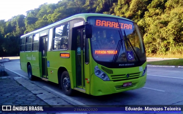 Viação Paraíso Verde 05 na cidade de Guapimirim, Rio de Janeiro, Brasil, por Eduardo  Marques Teixeira. ID da foto: 7857097.