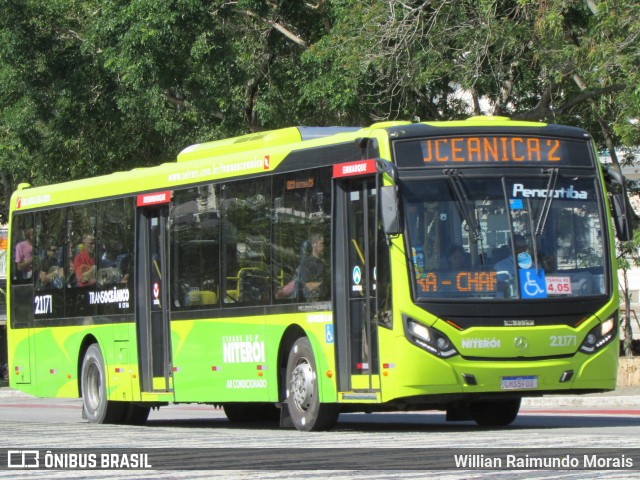 Viação Pendotiba 2.1.171 na cidade de Niterói, Rio de Janeiro, Brasil, por Willian Raimundo Morais. Número da foto: #7856561.