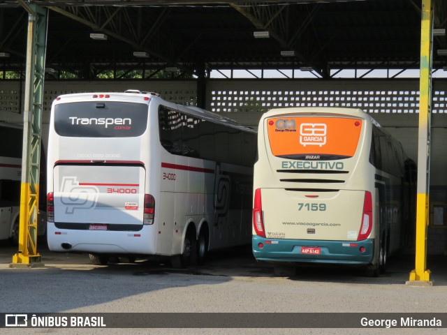 Viação Garcia 7159 na cidade de São Paulo, São Paulo, Brasil, por George Miranda. ID da foto: 7856726.