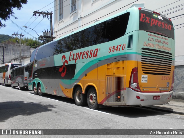 Expressa Turismo 55470 na cidade de Petrópolis, Rio de Janeiro, Brasil, por Zé Ricardo Reis. Número da foto: #7857041.