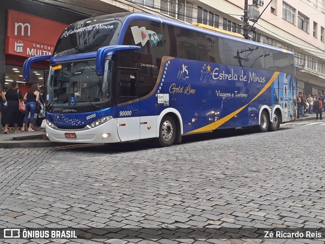 Estrela de Minas Viagens e Turismo 90000 na cidade de Petrópolis, Rio de Janeiro, Brasil, por Zé Ricardo Reis. ID da foto: 7856640.