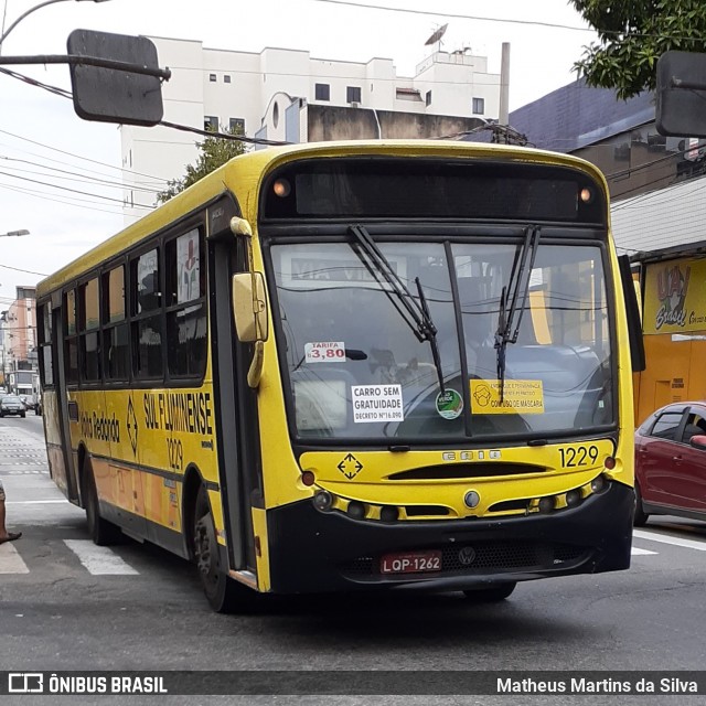 Viação Sul Fluminense 1229 na cidade de Volta Redonda, Rio de Janeiro, Brasil, por Matheus Martins da Silva. ID da foto: 7856920.