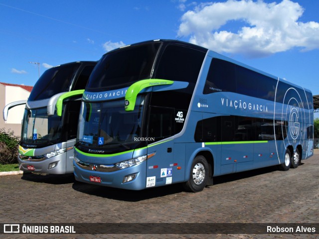 Viação Garcia 8802 na cidade de Campo Mourão, Paraná, Brasil, por Robson Alves. Número da foto: #7856058.