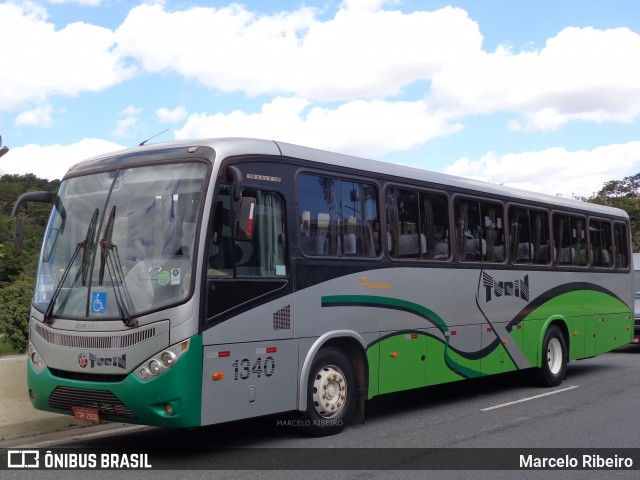 Turin Transportes 1340 na cidade de Belo Horizonte, Minas Gerais, Brasil, por Marcelo Ribeiro. Número da foto: #7856630.