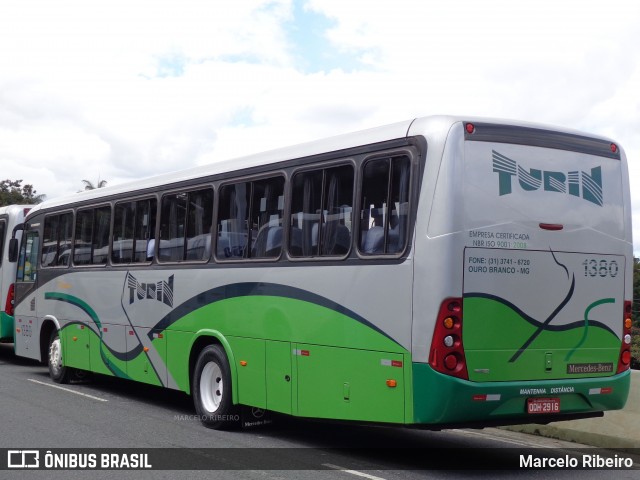 Turin Transportes 1380 na cidade de Belo Horizonte, Minas Gerais, Brasil, por Marcelo Ribeiro. Número da foto: #7856638.