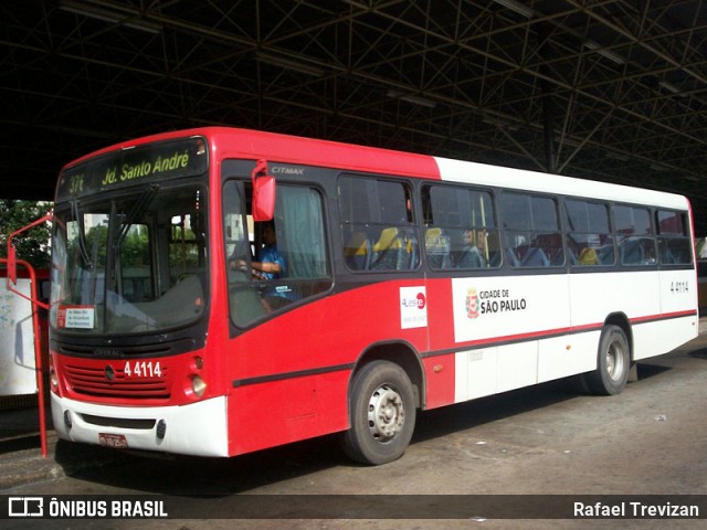 Nova Aliança  4 > Empresa de Transportes Novo Horizonte 4 4114 na cidade de São Paulo, São Paulo, Brasil, por Rafael Trevizan. Número da foto: #7858542.
