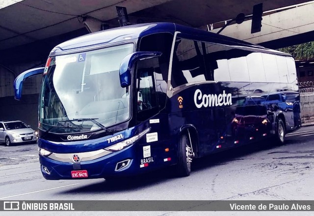 Viação Cometa 719521 na cidade de Belo Horizonte, Minas Gerais, Brasil, por Vicente de Paulo Alves. Número da foto: #7862192.
