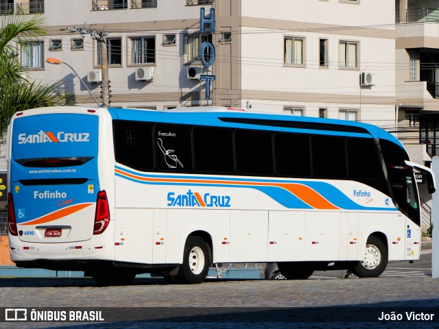 VUSC - Viação União Santa Cruz 4090 na cidade de Balneário Camboriú, Santa Catarina, Brasil, por João Victor. ID da foto: 7862211.