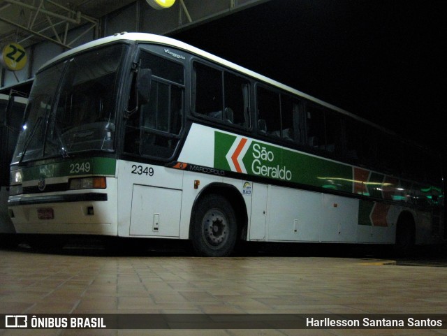 Cia. São Geraldo de Viação 2349 na cidade de Perdões, Minas Gerais, Brasil, por Harllesson Santana Santos. ID da foto: 7861414.