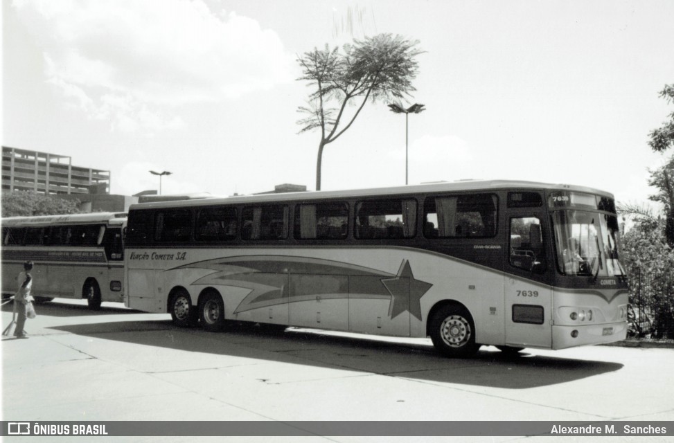 Viação Cometa 7639 na cidade de São Paulo, São Paulo, Brasil, por Alexandre M.  Sanches. ID da foto: 7860296.