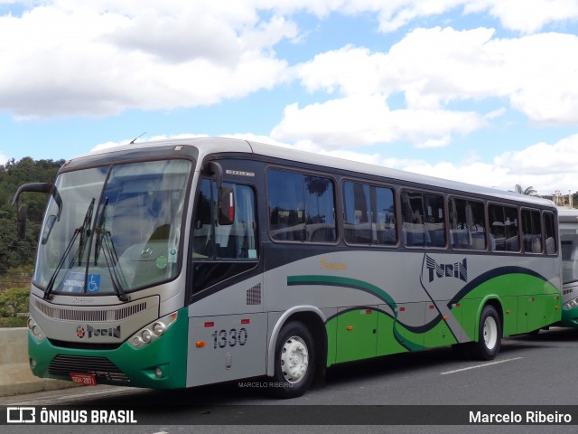 Turin Transportes 1330 na cidade de Belo Horizonte, Minas Gerais, Brasil, por Marcelo Ribeiro. ID da foto: 7859907.