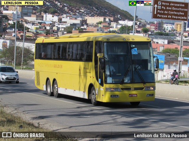 Viação Itapemirim 45255 na cidade de Caruaru, Pernambuco, Brasil, por Lenilson da Silva Pessoa. ID da foto: 7861792.