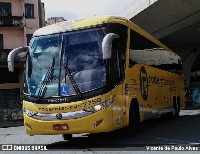 RodeRotas - Rotas de Viação do Triângulo 7758 na cidade de Belo Horizonte, Minas Gerais, Brasil, por Vicente de Paulo Alves. ID da foto: 7862231.