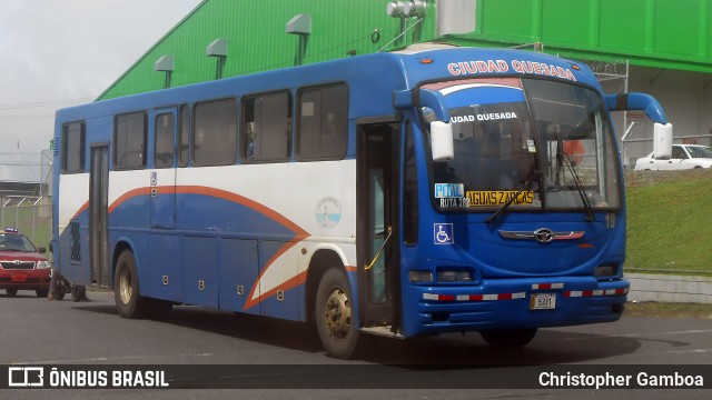 Transportes Pital X19 na cidade de Quesada, San Carlos, Alajuela, Costa Rica, por Christopher Gamboa. Número da foto: #7861848.