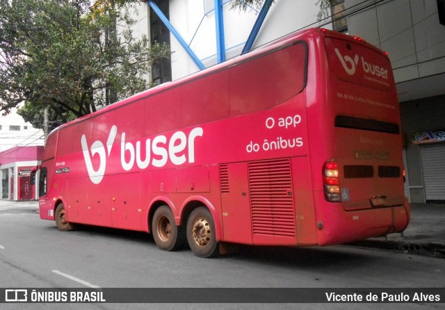 Buser Brasil Tecnologia 2082 na cidade de Belo Horizonte, Minas Gerais, Brasil, por Vicente de Paulo Alves. ID da foto: 7859858.