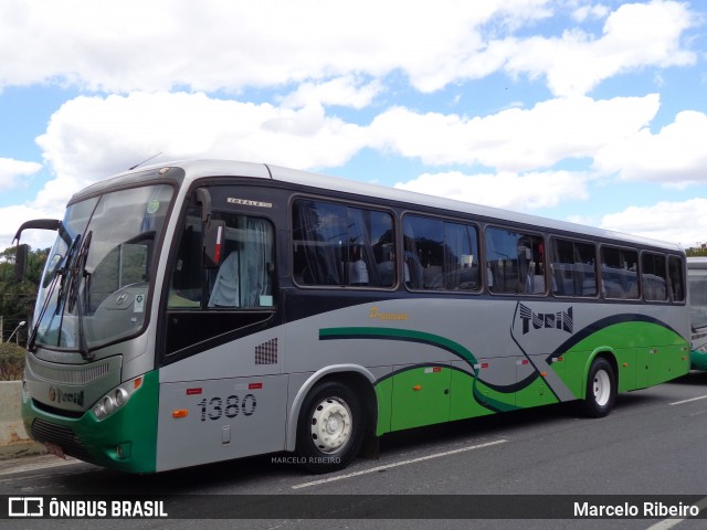 Turin Transportes 1380 na cidade de Belo Horizonte, Minas Gerais, Brasil, por Marcelo Ribeiro. ID da foto: 7859911.