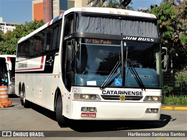 Auto Viação Catarinense 2129 na cidade de São Paulo, São Paulo, Brasil, por Harllesson Santana Santos. ID da foto: 7860551.