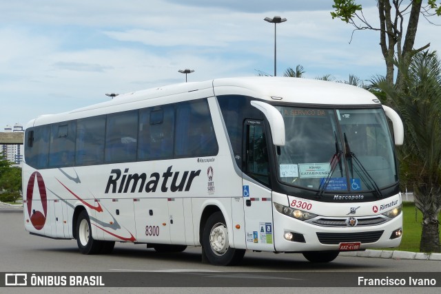 Rimatur Transportes 8300 na cidade de Florianópolis, Santa Catarina, Brasil, por Francisco Ivano. Número da foto: #7865009.