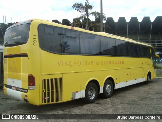 Viação Itapemirim 5011 na cidade de Florianópolis, Santa Catarina, Brasil, por Bruno Barbosa Cordeiro. ID da foto: 7863085.