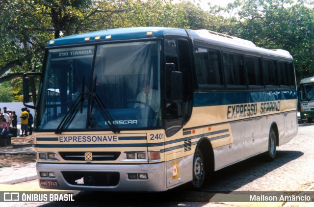 Expresso Serrano 2401 na cidade de Fortaleza, Ceará, Brasil, por Mailson Amâncio. Número da foto: #7864669.