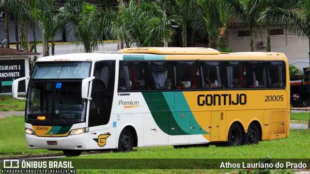 Empresa Gontijo de Transportes 20005 na cidade de Manhuaçu, Minas Gerais, Brasil, por Athos Lauriano do Prado. ID da foto: 7866612.