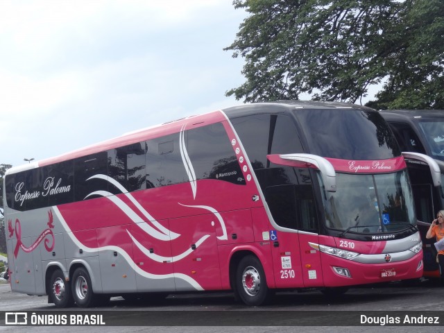 Expresso Paloma 2510 na cidade de Trindade, Goiás, Brasil, por Douglas Andrez. Número da foto: #7867843.