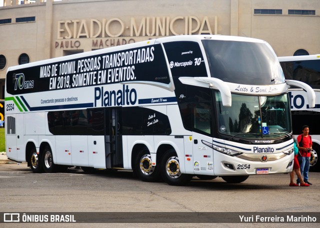 Planalto Transportes 2554 na cidade de São Paulo, São Paulo, Brasil, por Yuri Ferreira Marinho. Número da foto: #7867296.