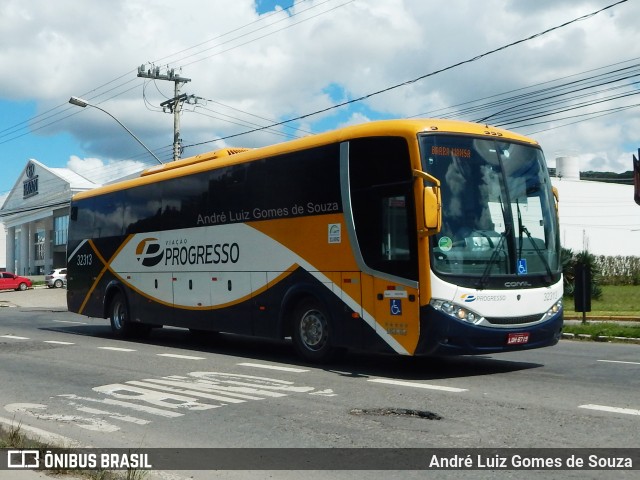 Viação Progresso 32313 na cidade de Juiz de Fora, Minas Gerais, Brasil, por André Luiz Gomes de Souza. ID da foto: 7867007.