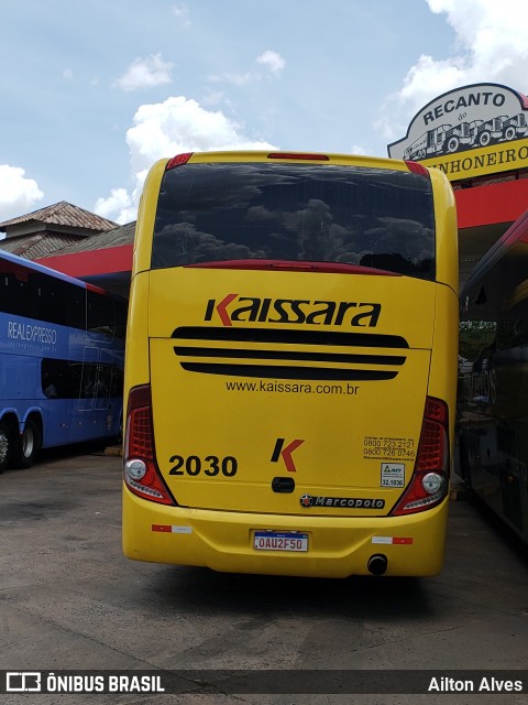 Kaissara - Viação Caiçara 2030 na cidade de Uberaba, Minas Gerais, Brasil, por Ailton Alves. Número da foto: #7865385.