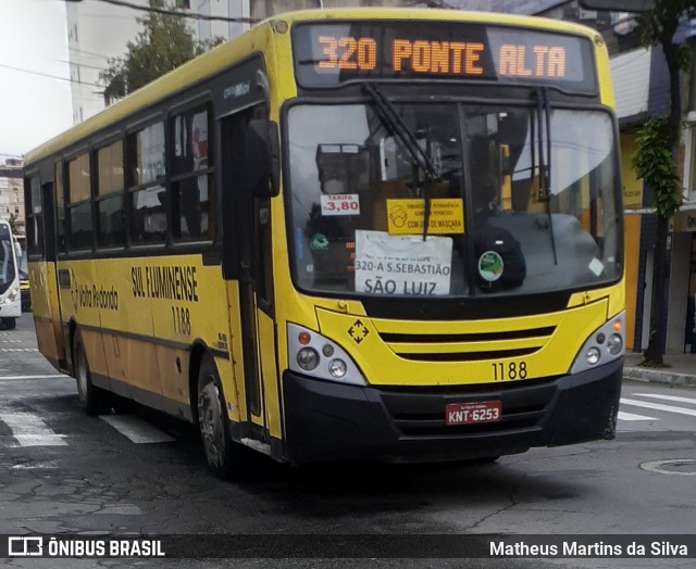 Viação Sul Fluminense 1188 na cidade de Volta Redonda, Rio de Janeiro, Brasil, por Matheus Martins da Silva. Número da foto: #7866356.