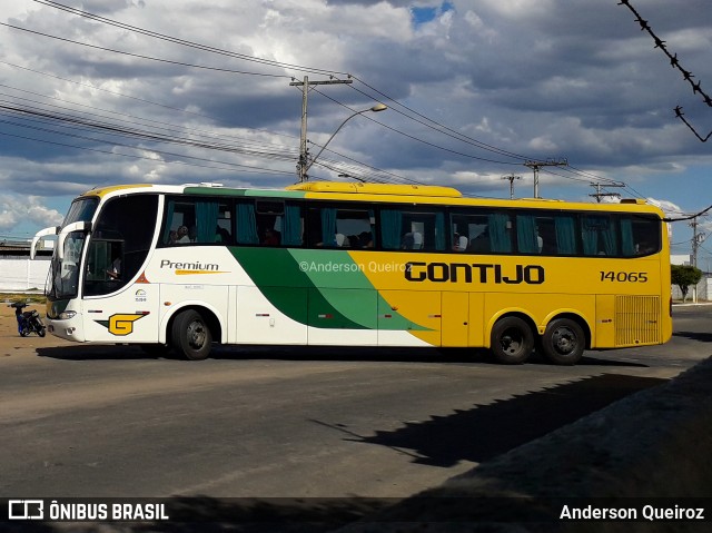 Empresa Gontijo de Transportes 14065 na cidade de Vitória da Conquista, Bahia, Brasil, por Anderson Queiroz. ID da foto: 7867059.