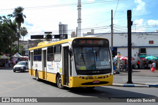 Pantanal Transportes 05 504 na cidade de Cuiabá, Mato Grosso, Brasil, por Eduardo Benetti . ID da foto: 7867962.