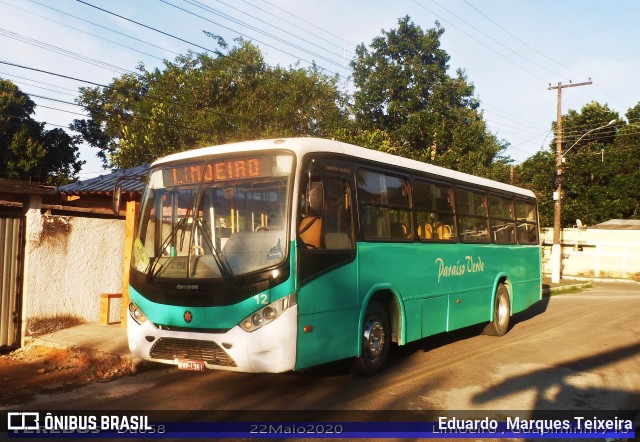 Viação Paraíso Verde 12 na cidade de Guapimirim, Rio de Janeiro, Brasil, por Eduardo  Marques Teixeira. Número da foto: #7866010.