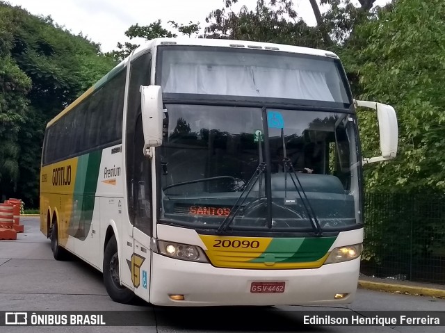 Empresa Gontijo de Transportes 20090 na cidade de São Paulo, São Paulo, Brasil, por Edinilson Henrique Ferreira. ID da foto: 7869837.