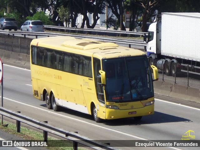 Viação Itapemirim 9537 na cidade de São José dos Campos, São Paulo, Brasil, por Ezequiel Vicente Fernandes. Número da foto: #7869220.