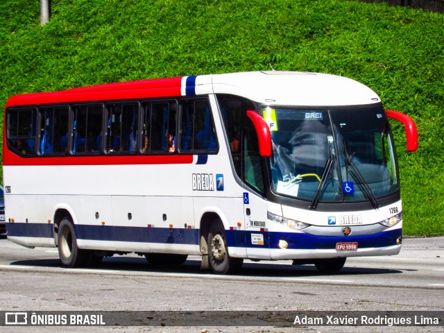 Breda Transportes e Serviços 1266 na cidade de Cubatão, São Paulo, Brasil, por Adam Xavier Rodrigues Lima. ID da foto: 7869246.