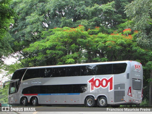 Auto Viação 1001 RJ 108.1130 na cidade de São Paulo, São Paulo, Brasil, por Francisco Mauricio Freire. Número da foto: #7870769.