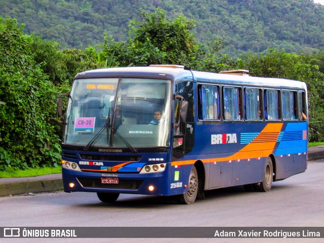 Breda Transportes e Serviços 2568 na cidade de Cubatão, São Paulo, Brasil, por Adam Xavier Rodrigues Lima. Número da foto: #7869259.