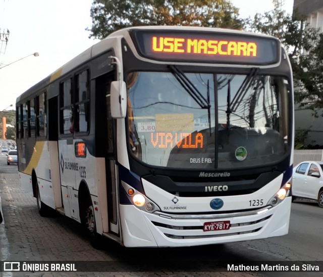 Viação Sul Fluminense 1235 na cidade de Volta Redonda, Rio de Janeiro, Brasil, por Matheus Martins da Silva. Número da foto: #7868953.