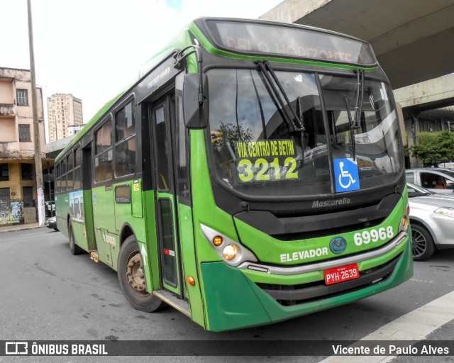 Viação Santa Edwiges 69968 na cidade de Belo Horizonte, Minas Gerais, Brasil, por Vicente de Paulo Alves. ID da foto: 7869349.